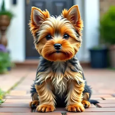 Yorkie pup 5 opt