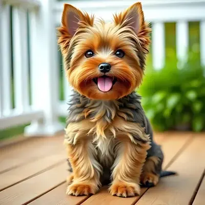 Yorkie pup 8 opt